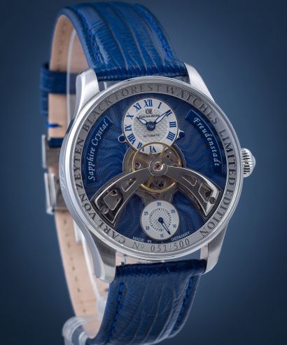 Pánské hodinky Carl von Zeyten Freudenstadt Automatic Limited Edition CVZ0043BL