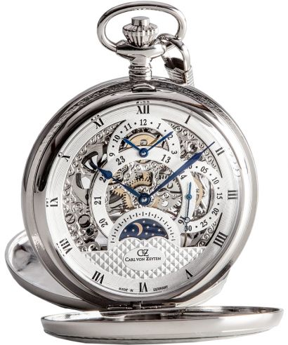 Pánské hodinky Carl von Zeyten Schutter Skeleton Mechanical CVZ0038SL