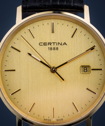 Pánské hodinky Certina Heritage Priska Gold 18 K