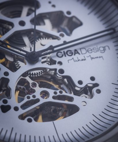 Pánské hodinky Ciga Design MY Series Stainless Steel Skeleton Automatic M021-SISI-W13