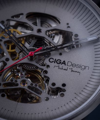 Pánské hodinky Ciga Design MY Titanium Skeleton Automatic M031-TITI-W15BK