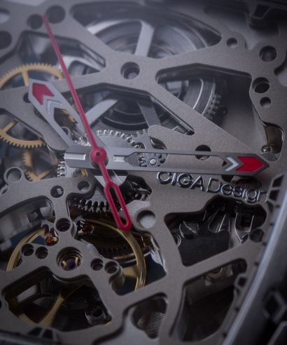 Pánské hodinky Ciga Design Z-Series Titanium Skeleton Automatic Z031-TITI-W15BK