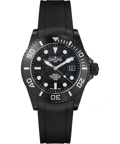 Hodinky Davosa Ternos Professional Black Rock Automatic Limited Edition