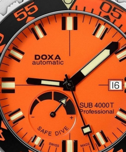Pánské hodinky Doxa SUB 4000T Professional Sapphire Bezel Automatic Limited Edition 876.10.351.10