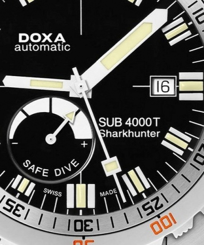 Pánské hodinky Doxa SUB 4000T Sharkhunter Automatic Limited Edition 875.10.101.10