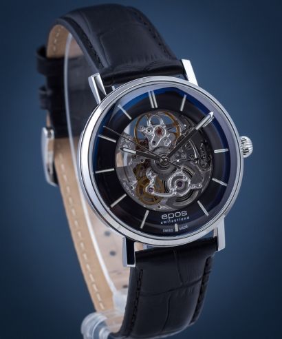 Pánské hodinky Epos Originale Skeleton Automatic 3437.135.20.15.25
