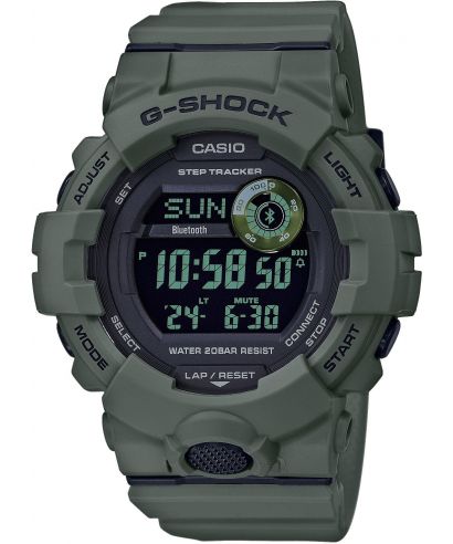 Pánské hodinky G-SHOCK Camo G-SQUAD Bluetooth Sync Step Tracker GBD-800UC-3ER