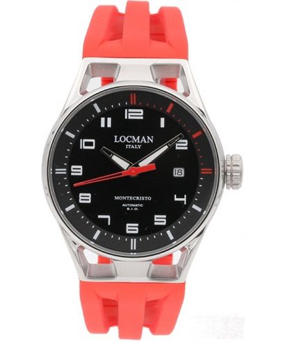 Pánské hodinky Locman Montecristo Automatic 0541A01S-00BKRDSR