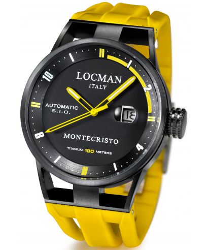 Pánské hodinky Locman Montecristo Automatic 0511BKBKFYL0GOY