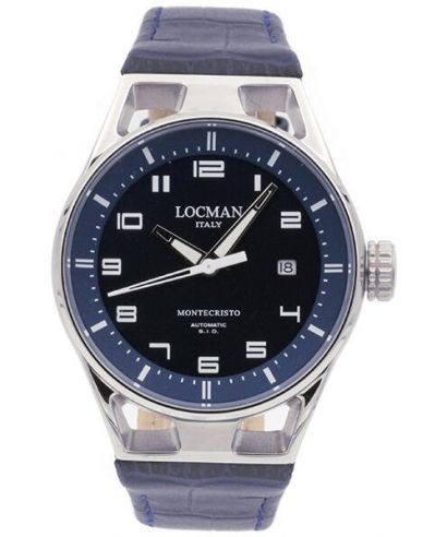 Pánské hodinky Locman Montecristo Automatic 0541A02S-00BLWHPB