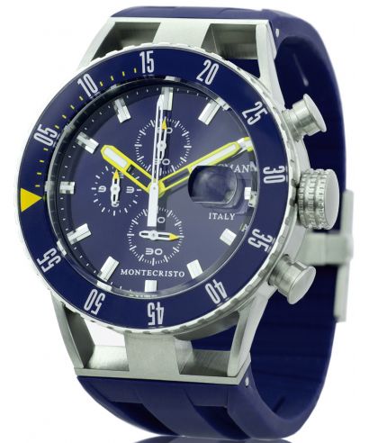 Pánské hodinky Locman Montecristo Professional Diver 051200BYBLNKSIB