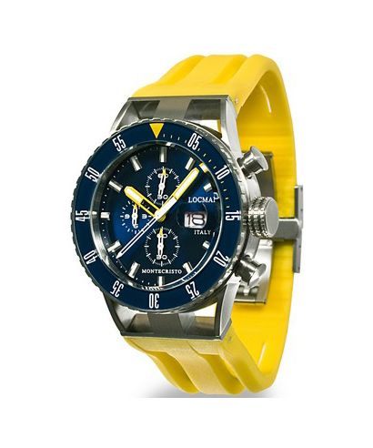 Pánské hodinky Locman Montecristo Professional Diver 051200BYBLNKSIY
