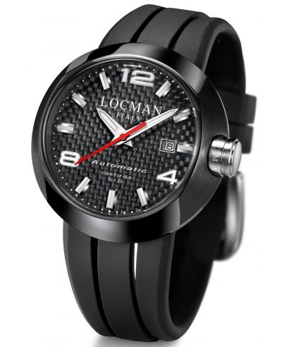 Pánské hodinky Locman One Automatic 0425BKCBNNK0SIK-RS-K