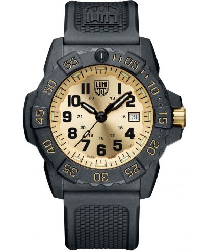 Hodinky Luminox Navy Seal 3500 Series SET Gold Limited Edition