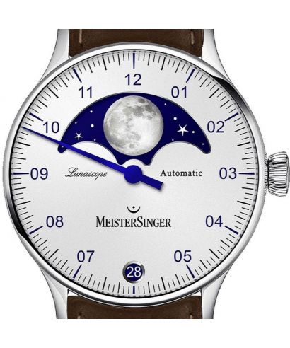 Pánské hodinky Meistersinger Lunascope Automatic LS901_SCF03