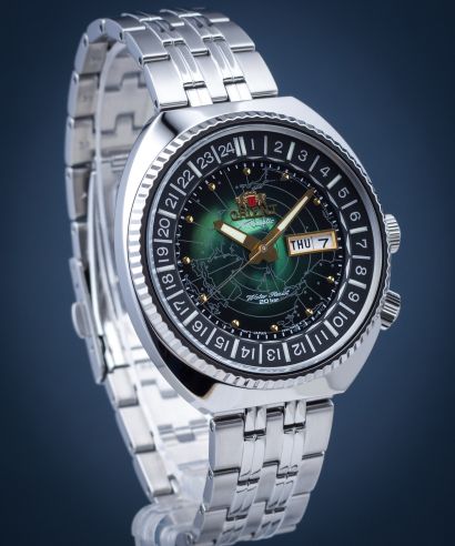 Pánské hodinky Orient World Map Revival Automatic RA-AA0E02E19B