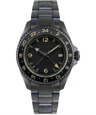 Hodinky Out Of Order Black Trecento Swiss Automatic GMT