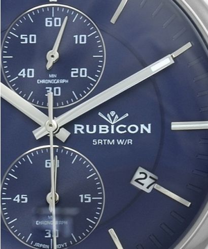 Pánské hodinky Rubicon Elegance Chronograph RNDD97SIDX05AX