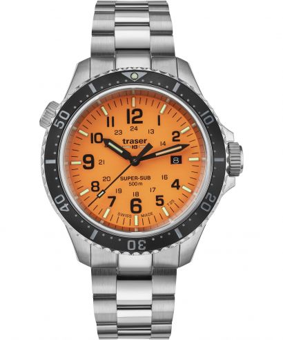 Pánské hodinky Traser P67 SuperSub Orange TS-109381