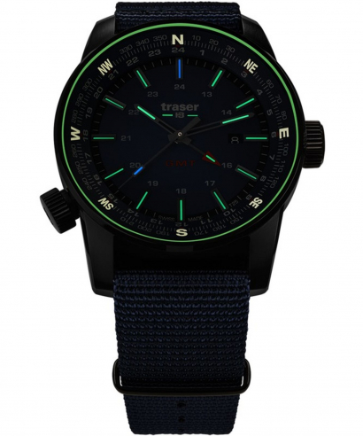 Pánské hodinky Traser P68 Pathfinder GMT Blue TS-109034