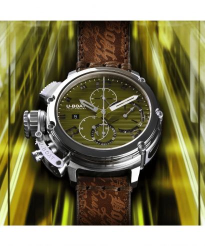 Hodinky U-BOAT Chimera Chrono SS Verde Limited Edition