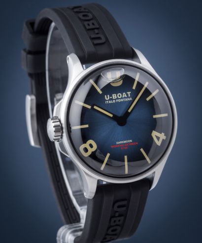 Hodinky pánské U-Boat Darkmoon Blue Soleil SS