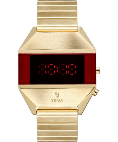 Pánské hodinky Yema LED Gold YMHF1575-1AM