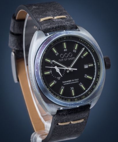 Hodinky Out Of Order Torpedine Black Automatic