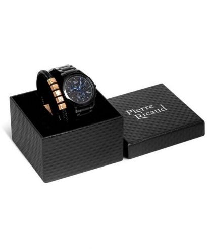 Hodinky pánské Pierre Ricaud Classic Chronograph SET