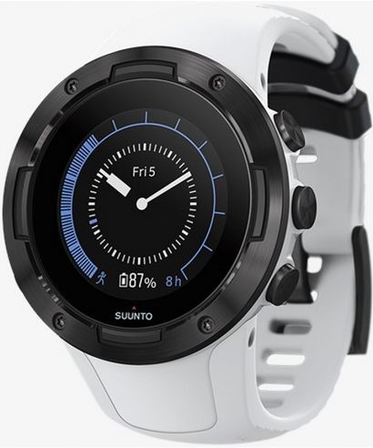 Pánské chytré hodinky Suunto 5 White Black Wrist HR GPS SS050446000