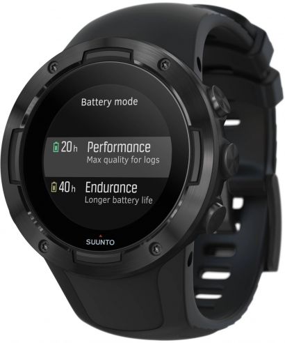 Pánské chytré hodinky Suunto 5 All Black Wrist HR GPS SS050299000