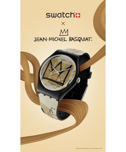 Hodinky Swatch Untitled by Jean-Michekl Basquiat