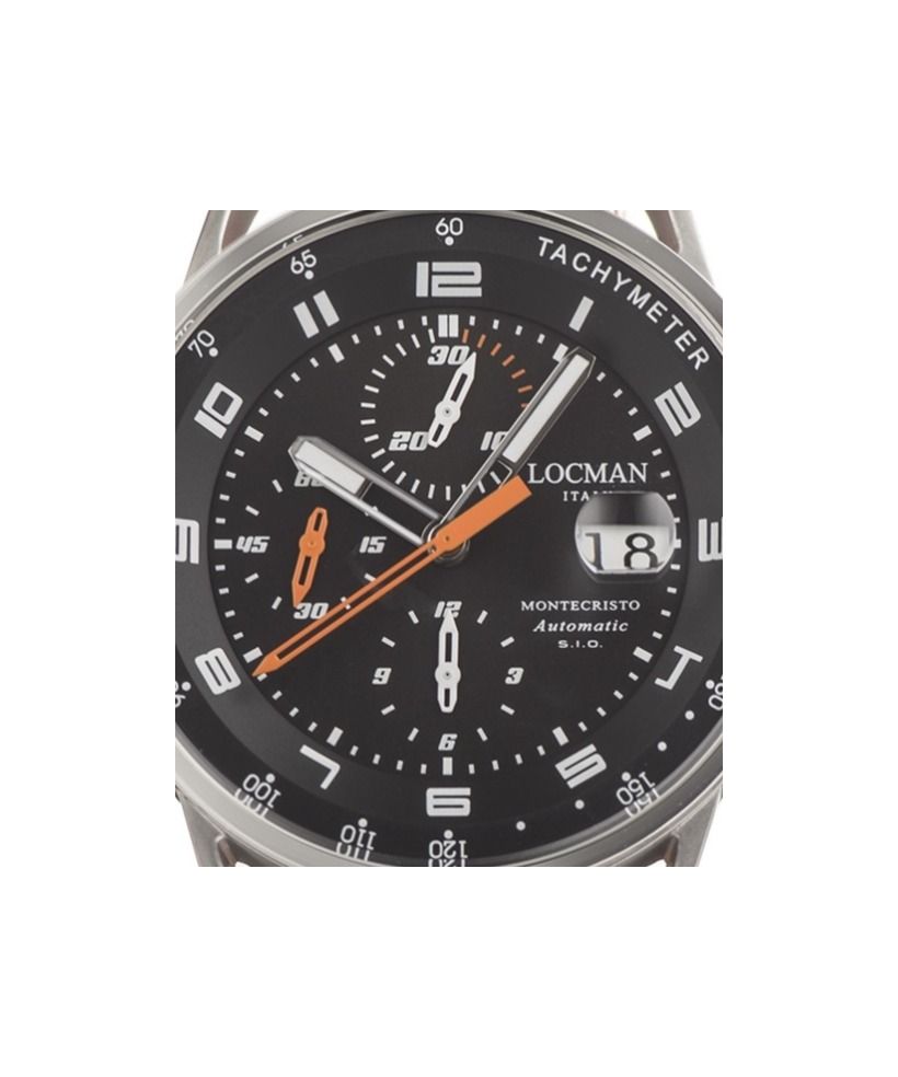 Pánské hodinky Locman Montecristo Automatic Chronograph 0516A01S-00BKORSO