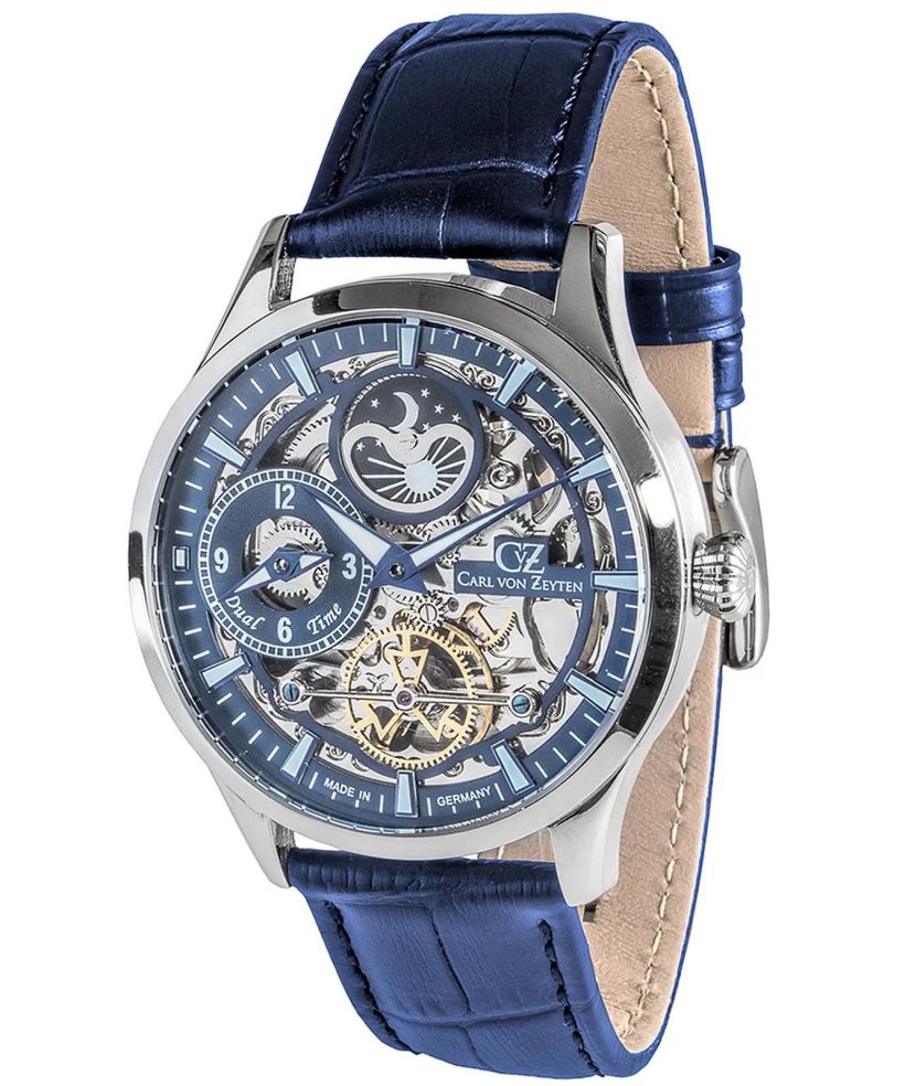 Pánské hodinky Carl von Zeyten Freiburg Skeleton Automatic CVZ0063BLS