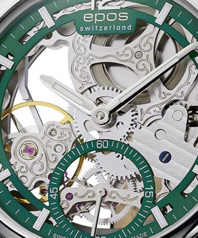 Pánské hodinky Epos Oeuvre D’Art Skeleton Automatic Limited Edition 3429.195.20.53.25