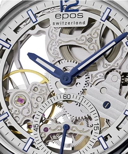 Pánské hodinky Epos Oeuvre D’Art Skeleton Automatic Limited Edition 3429.195.20.58.25