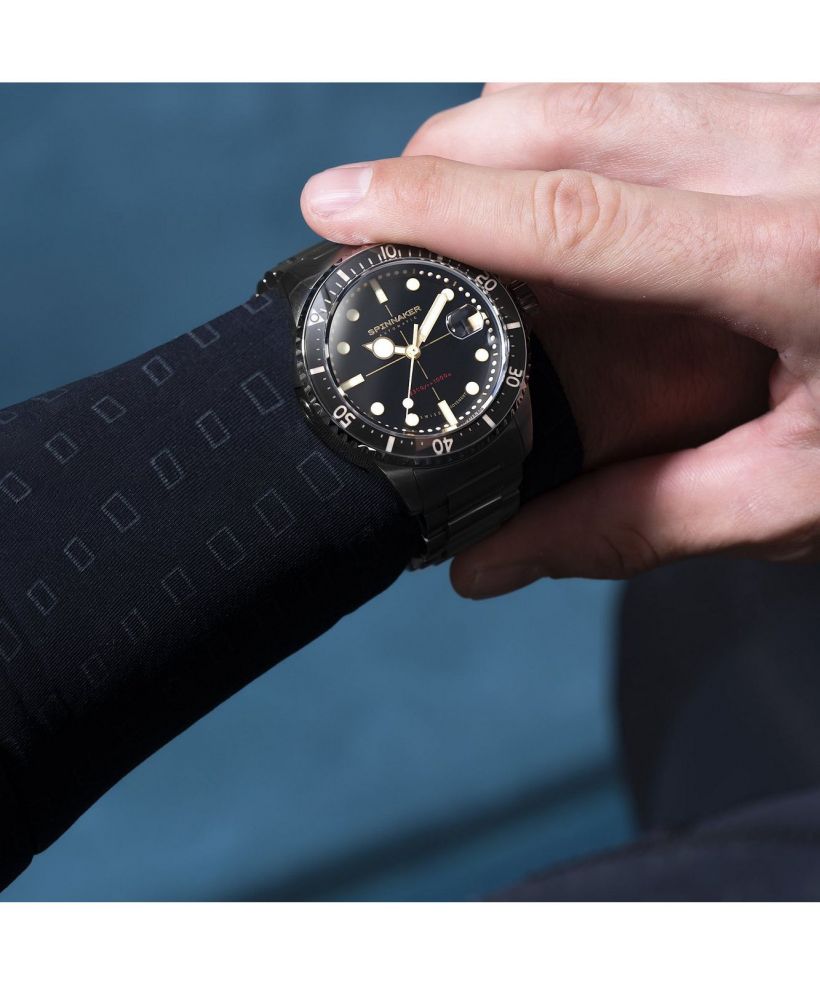 Pánské hodinky Spinnaker Tesei Mille Metri Ebony Limited Edition SP-5090-11