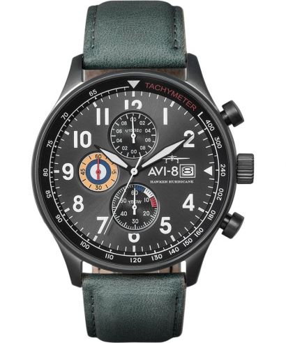 Pánské hodinky AVI-8 Hawker Hurricane Chronograph AV-4011-0D