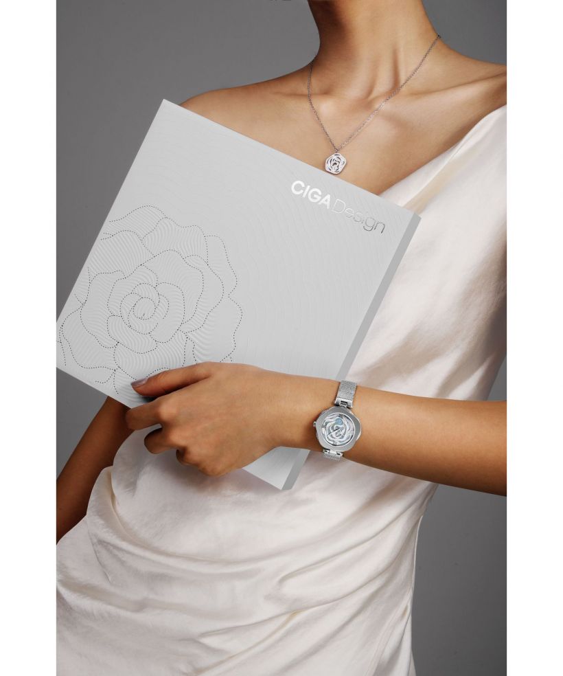 Dámské hodinky Ciga Design R Danish Rose R012-SISI-W3