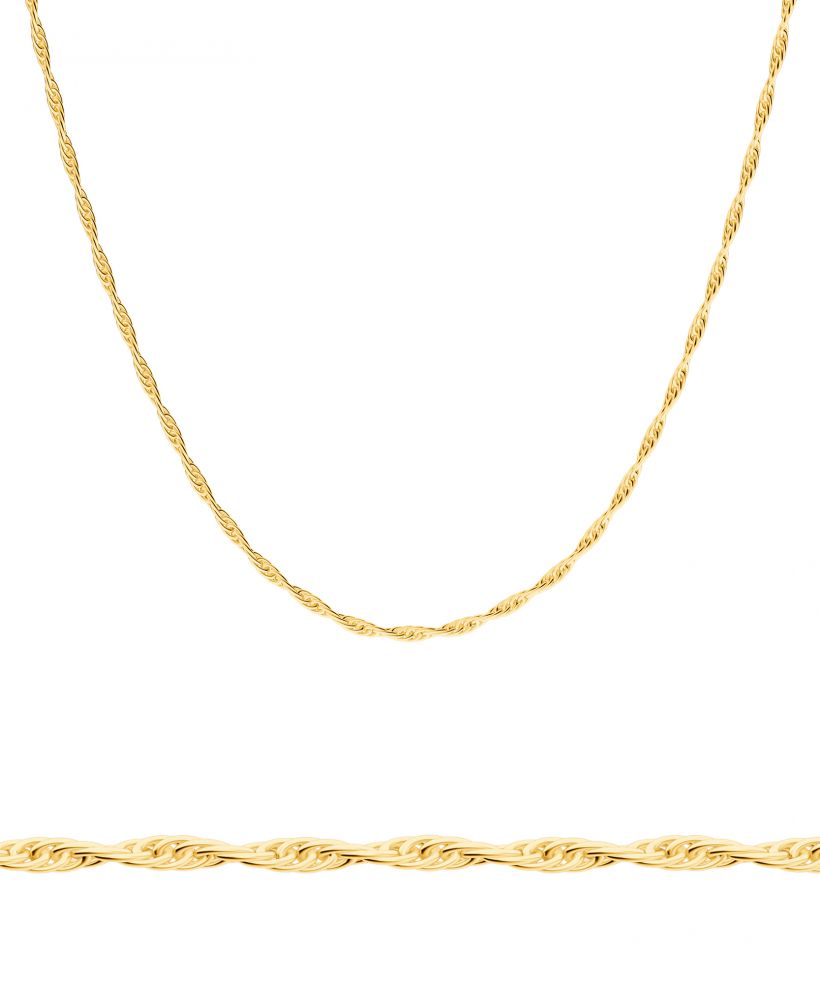 Řetěz Bonore Délka 55 cm, Šířka 3 mm - Zlato 585