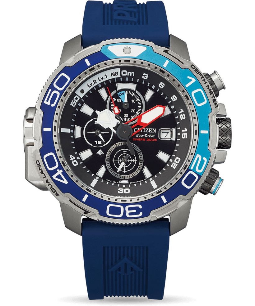 Hodinky pánské Citizen Promaster Marine Aqualand Eco-Drive Diver