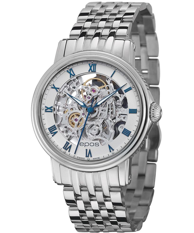Pánské hodinky Epos Emotion Skeleton Automatic 3390.155.20.20.30