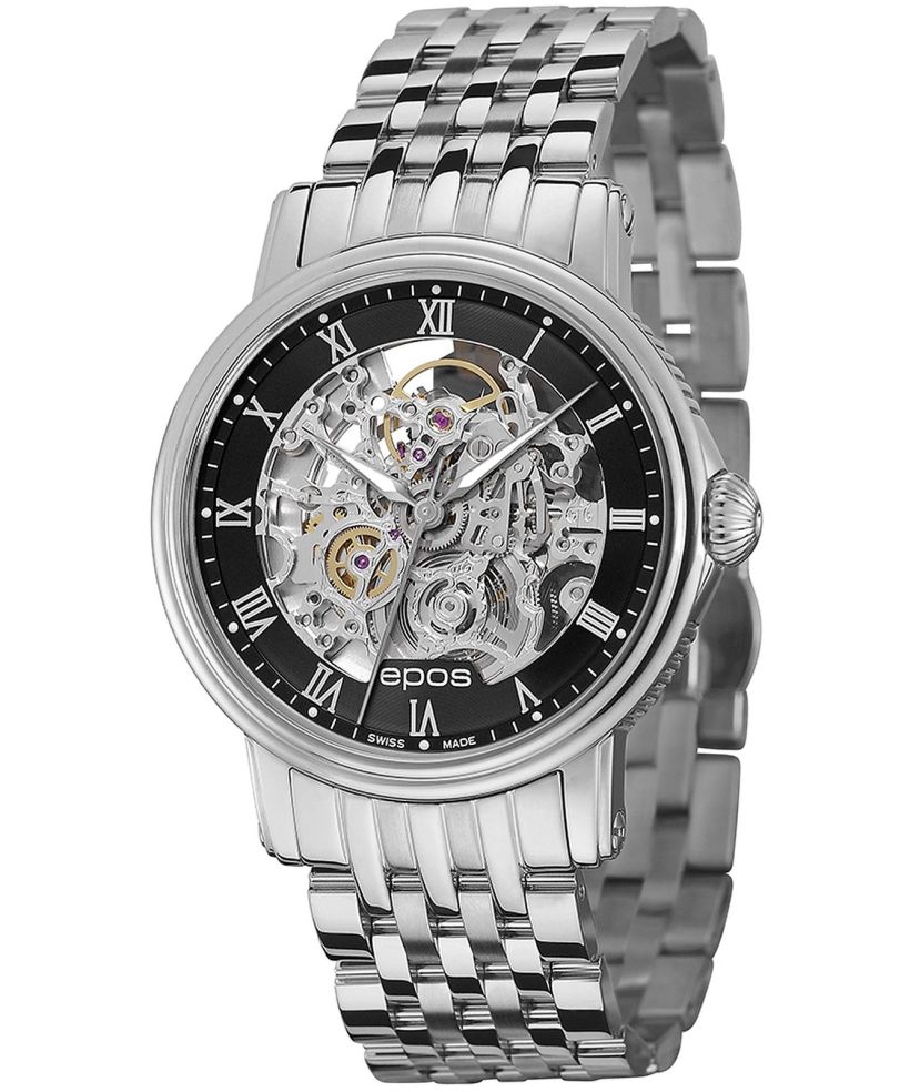 Pánské hodinky Epos Emotion Skeleton Automatic 3390.155.20.25.30