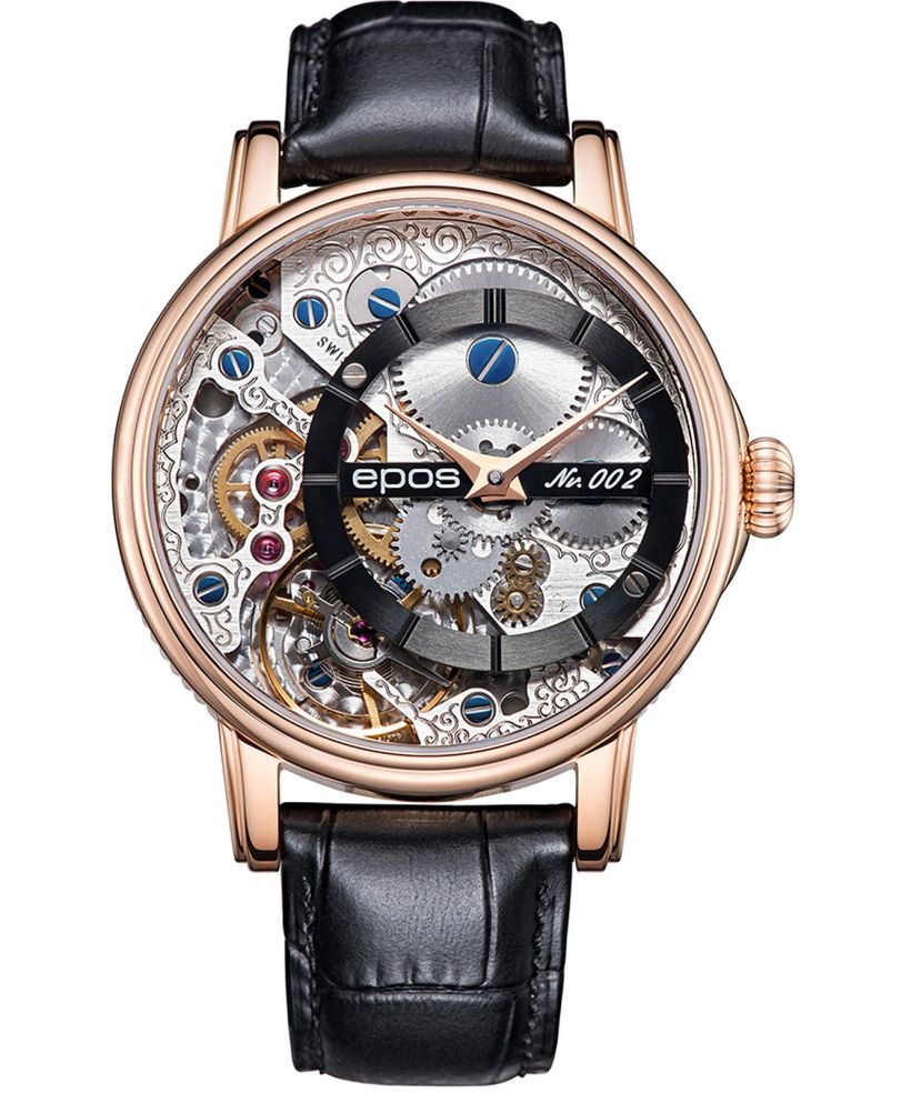 Pánské hodinky Epos Oeuvre D'Art Verso Skeleton Limited Edition 3435.313.24.15.25