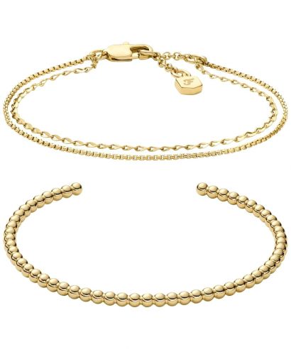 Náramek Fossil Ellis Gold-Tone SET