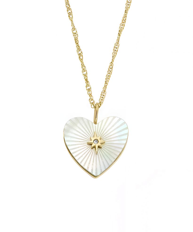 Náhrdelník Fossil Radiant Love
