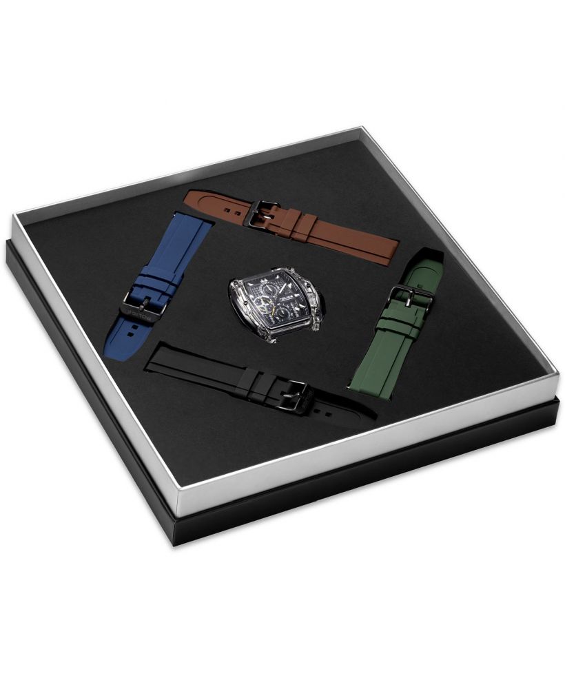 Hodinky pánské Police Clout Tank Chronograph SET