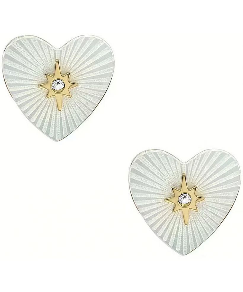 Náušnice Fossil Radiant Love