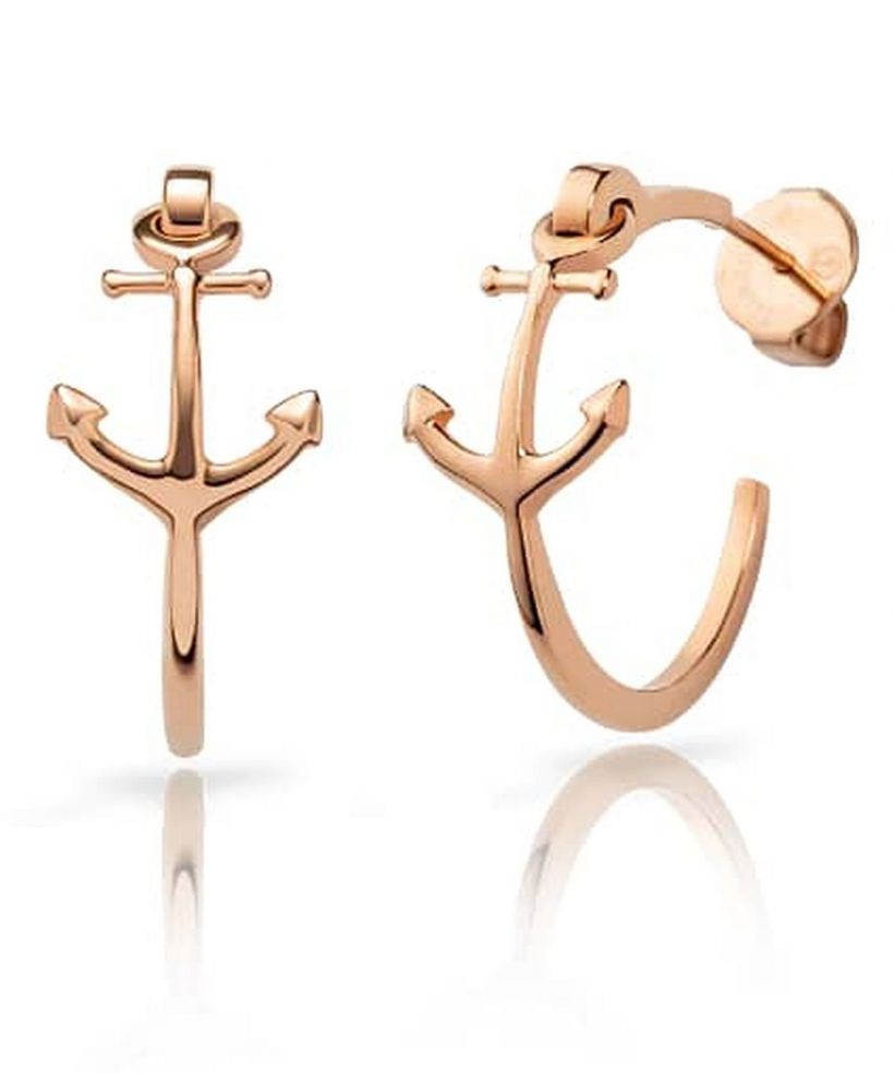 Náušnice Paul Hewitt The Anchor II Rose Gold