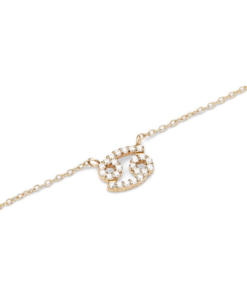 Náhrdelník Daniel Wellington Crystal Zodiac Chain Gold Cancer